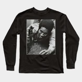 OJ Simpson rip Long Sleeve T-Shirt